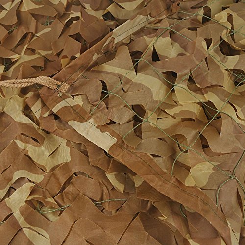 WarmHeartting Camo Netting for Decoration Desert