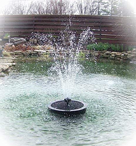 Custom Pro 6000 Floating Pond Fountain Aerator with Multi-Tier Nozzle, 108 LED Spotlight, 24" Float, 25' Power Cord Multicolor