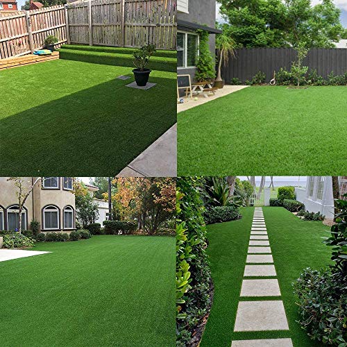 Sigetree Realistic Artificial Grass Turf Green 10FT X 57FT