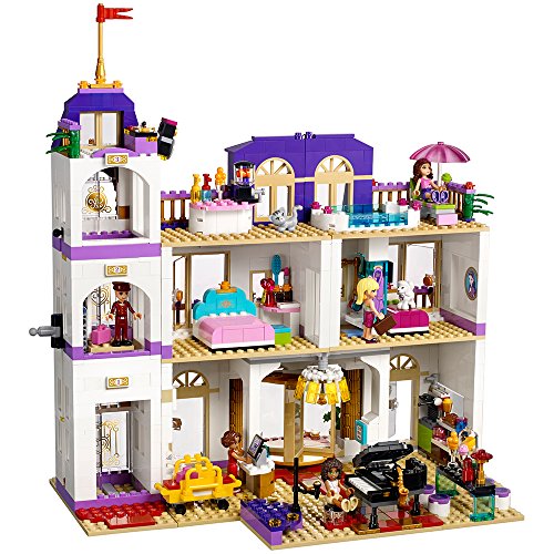 LEGO Friends Heartlake Grand Hotel Building Kit Black
