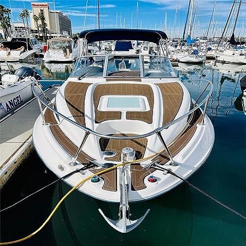 Valman Boat EVA Faux Teak Decking Floor Mat for 2003 Bayliner 245 SB - Color Choices Available