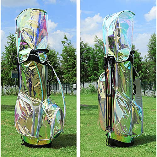 ACXZ Ladies Lightweight Golf Stand Bag 14 Way Organizer Waterproof Adjustable Strap
