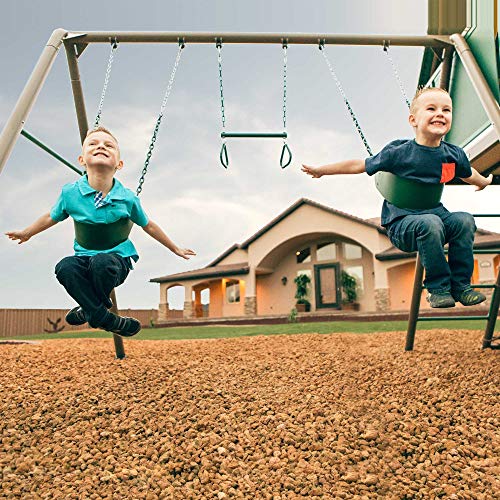 Lifetime Big Stuff Adventure Swing Set Brown/Green