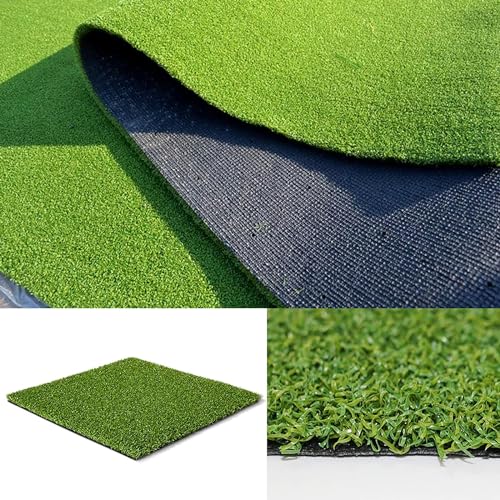 Ottomanson Artificial Turf Golf Hitting Mat Green