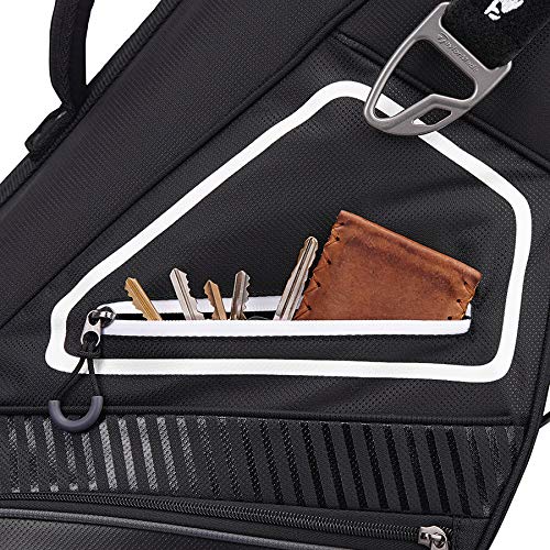 TaylorMade Stand 8.0 Bag Black/White/Charcoal
