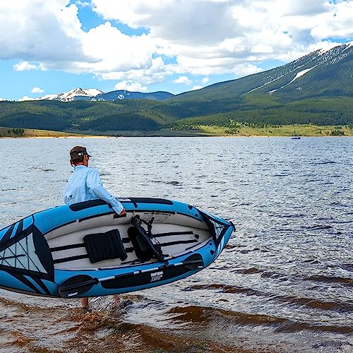 Driftsun Almanor 146 Inflatable Touring Kayak Blue - 2 Person + 1 Child