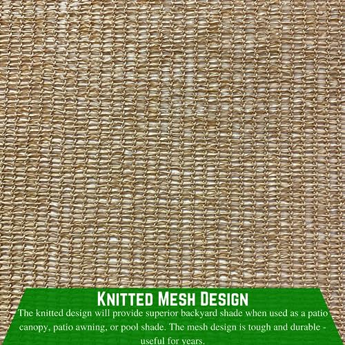 Farm Plastic Supply Sand/Tan Shade Cloth 85% 20' x 200'