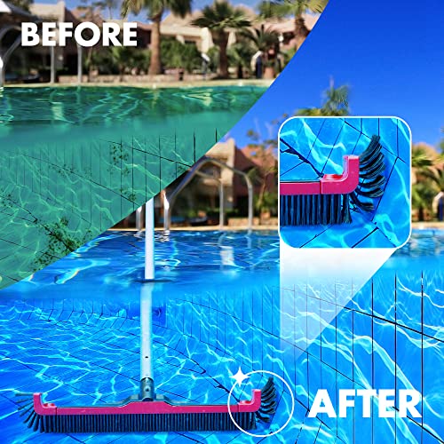 ProTuff Products Pool Brushes Red