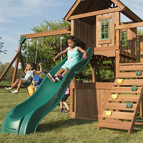 Swing-N-Slide Tioga Fort Swing Set Wood