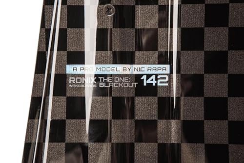 Ronix Wakeboard - Mens One - Blackout Technology - Iridescent Smoke - 138 Black