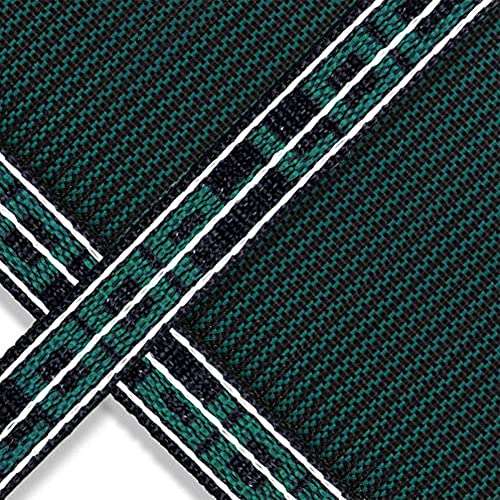 Loop-Loc Aqua-Xtreme Safety Cover Hunter Green - Pool Size 16' x 32' Rectangle with 4' x 6' Center Steps