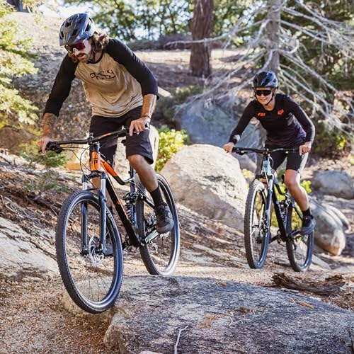 Mongoose Impasse 3.0 Dual Suspension Mountain Bike Black/Orange
