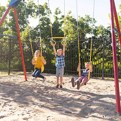Lifetime Metal Swing Set Primary Colors