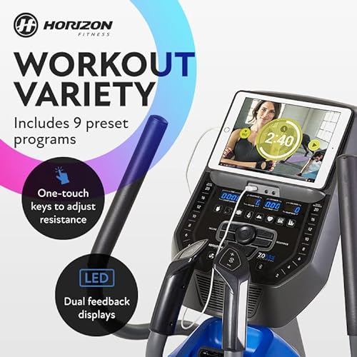Horizon Fitness 7.0 AE Elliptical Trainer Black