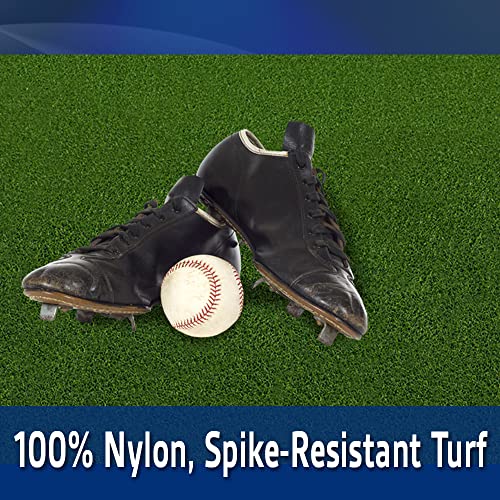 All Turf Mats Pro-Ball Synthetic Turf Baseball/Softball Hitting Mat - 6ft x 12ft
