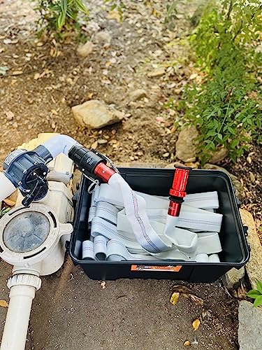 FireFighter1 100 Fire Hose for Instant Pool Water Access in Emergencies