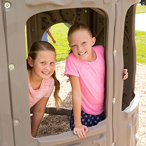 Lifetime Adventure Tower Swing Set Earthtone