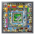 WS Game Company Monopoly World Silver Edition by Charles Fazzino Multicolor