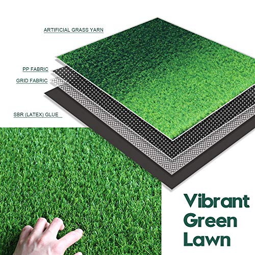 Conscience Trading Artificial Grass Synthetic Lawn 13FTx70FT Green