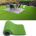 WarmShe Realistic Artificial Grass Turf Rug 12FTx40FT Green