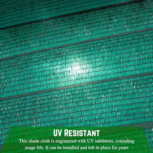 Farm Plastic Supply Green Shade Cloth 70% Mesh Fabric 24' x 200'