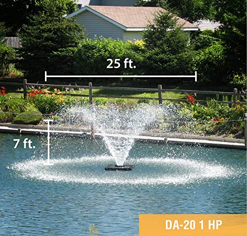 Scott Aerator DA-20 Display Pond Aerator 1HP 230V Black