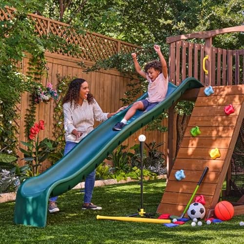 KidKraft All-in-One Sports Adventure Wooden Playset Brown