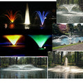Kasco 1HP J Series Aerating Pond Fountain with LED Lighting White