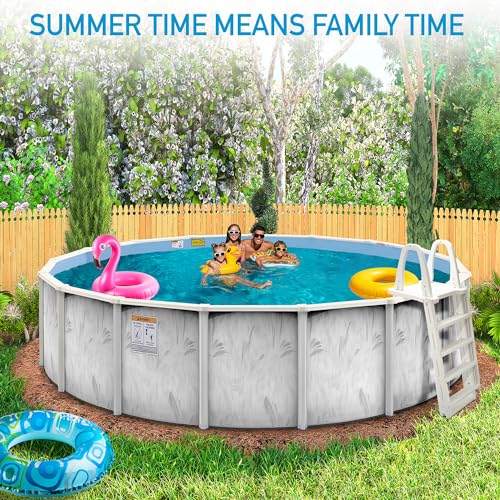 Shop Square 24'x52' Steel Above Ground Pool Kit Silver