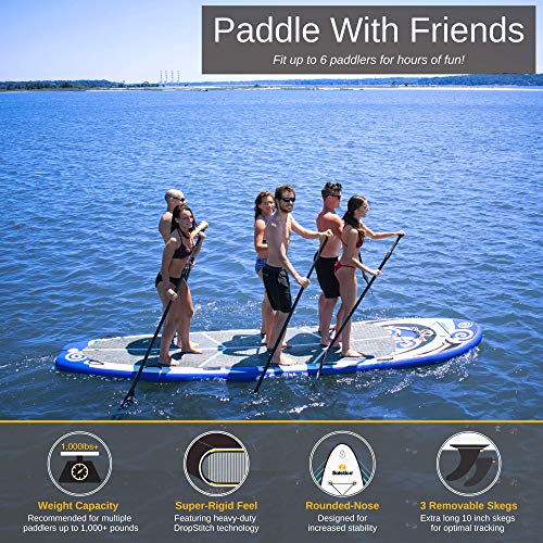 Solstice Maori Giant Multi-Person Inflatable Paddleboard Multicolor