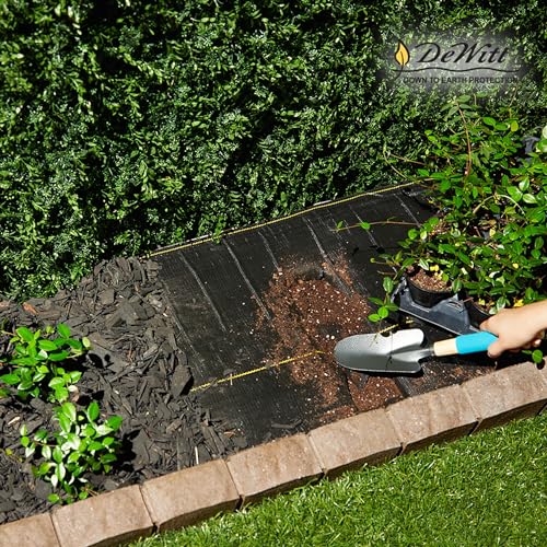 Dewitt P5 Pro 5 Ounce Weed Barrier Ground Fabric Black 5 x 250 Feet (6 Pack)
