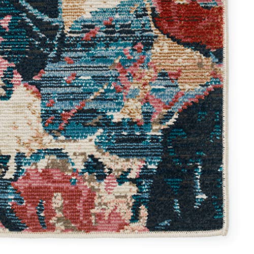 Jaipur Living Indoor Outdoor Large Area Rug Floral Pink 8x10
