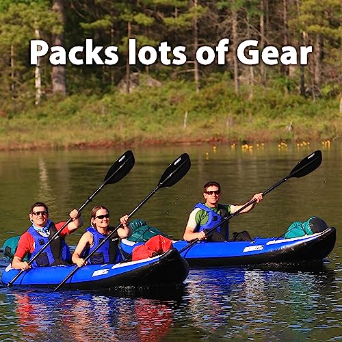 Sea Eagle 380X Explorer Inflatable Kayak Solo Deluxe Blue/White