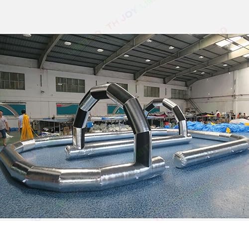 GEPAS 12x6m PVC Inflatable Go Kart Race Track As Picture Show