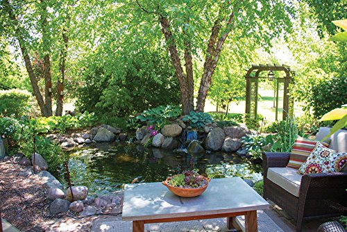 Aquascape Complete Waterfall Kit with 16 Feet Stream Medium Black