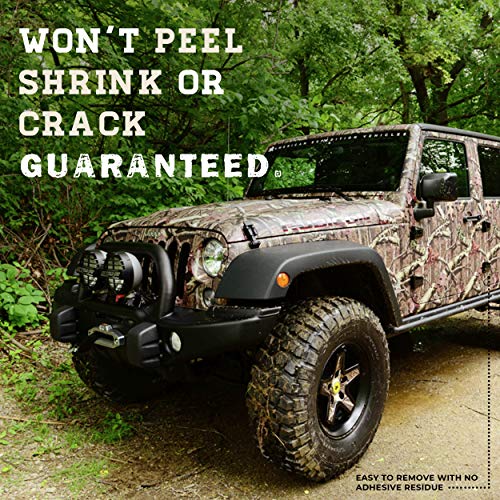 Mossy Oak Full Body Break-Up Infinity Camouflage Auto Wrap Camo Vinyl for Compact Truck