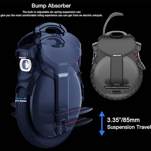 InMotion V11 Electric Unicycle with Adjustable Suspension Black