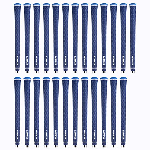 Lamkin UTx Solid Blue Midsize Golf Grip Bundle (25 Pieces)