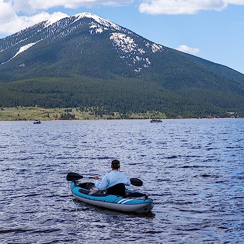 Driftsun Almanor 146 Inflatable Touring Kayak Blue - 2 Person + 1 Child