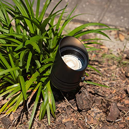VOLT 20-Pack 12V Fat Boy Brass Outdoor Spotlights Black
