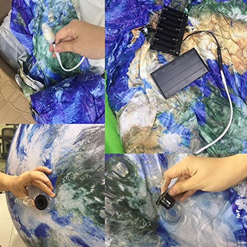 SAYOK Inflatable Solar System Planet Balloons Set with Air Pump 11 Balloons