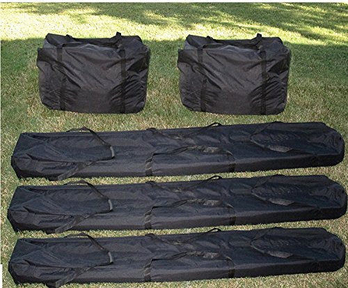 DELTA 40'x20' Heavy Duty PE Party Tent with Waterproof Top and Removable Sidewalls White
