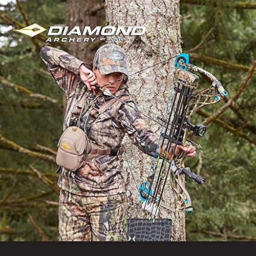 Diamond Archery Carbon Knockout Compound Bow - Breakup Country - 50 lbs Right Hand Mossy Oak