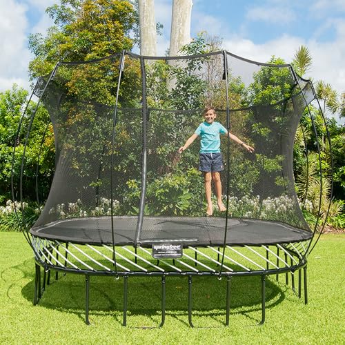 Springfree Large Square Trampoline 11ft x 11ft with FlexrStep V2 Bundle