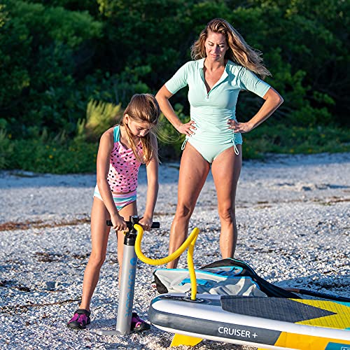 Body Glove Cruiser+ Inflatable Stand Up Paddle Board Teal/White