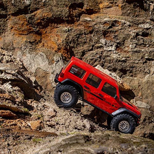 Axial 1/10 SCX10 III Jeep JLU Wrangler with Portals RTR Orange