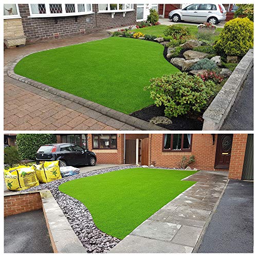 Petgrow Realistic Synthetic Grass Turf 0.8inch Green