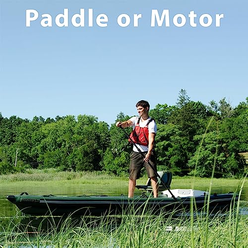Sea Eagle FSK16 FishSkiff Inflatable Fishing Boat Green/Gray