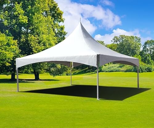 TentandTable 20' x 20' High Peak Frame Party Tent White
