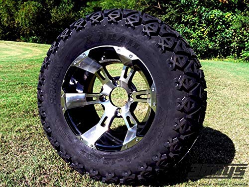 3G Lift Kit Combo for EZGO RXV Golf Carts 2008-2013.5 with 12" Colossus Wheels